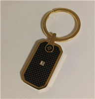 Schlüsselanhänger Zancan Herr in Stahl EHP092